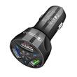 OEM Incarcator Auto XBW Black 2xUSB, 1xType-C (3.1A , QC3.0)