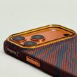 Pitaka Husa Breath of Veins Aramida Magsafe iPhone 17 Pro Max Burning Orange