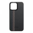 Pitaka Husa MagEZ 4 Aramida 600D iPhone 15 Pro, MagSafe Rhapsody