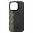 Pitaka Husa MagEZ 4 Aramida 600D iPhone 15 Pro Max, MagSafe Overture