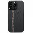 Pitaka Husa MagEZ 4 Aramida 600D iPhone 15 Pro Max, MagSafe Rhapsody