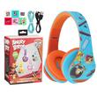 PowerLocus Casti pentru copii, Wireless, P2 Angry Birds Orange