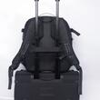 Rucsac Multifunctional cu Vacuum 30-60L pentru cabina avion, impermeabil, extensie suplimentara, sistem antifurt, Negru