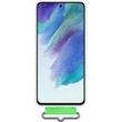 Samsung Husa Originala Silicone Cover with Strap Samsung Galaxy S21 FE 5G White, resigilat