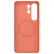 Samsung Husa Originala Silicone Magnet Cover Samsung Galaxy S26 Ultra Coral Red