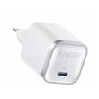 Anker Set Incarcator Retea Nano Super Fast Charger PD 45W, 1 x USB-C, cablu 1.8m inclus , Alb
