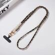 Lemontti Snur telefon cu perle, 120cm, Negru