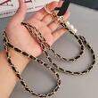 Lemontti Snur telefon cu perle, 120cm, Negru