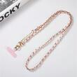 Lemontti Snur telefon cu perle, 120cm, Roz