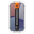 Spigen Folie Sticla Glass tR EZ Fit Privacy iPhone 15 Plus set 2 buc, kit de montare