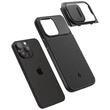 Spigen Husa Optik Armor MagSafe iPhone 15 Pro Max Black