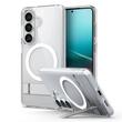 Spigen Husa Ultra Hybrid S MagSafe Samsung Galaxy S26 Clear White