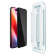 Spigen Pachet 2 buc Folie Sticla Privacy iPhone Air cu aplicator inclus Glass tR EZ Fit  Black