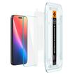 Spigen Pachet 2 buc Folie Sticla cu aplicator inclus Glass tR EZ Fit iPhone 17 / iPhone 17 Pro  / 16 Pro Clear