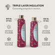 Burga Sticla Termos Inox On Hold, 500 ml