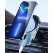 Usams Suport Auto US-CD170 Magnetic, cu încarcare wireless,15W, Gri