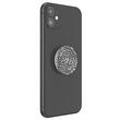 Popsockets Suport PopGrip Transparent Plant Black Leopard,resigilat