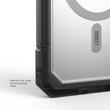 UAG Husa Trooper Magnetic Samsung Galaxy S26 Ultra Clear/Ash (2 parti: spate + protectie margini)