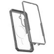 UAG Husa Trooper Magnetic Samsung Galaxy S26 Clear/Ash (2 parti: spate + protectie margini)
