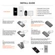 UAG Folie Removable Privacy Eco iPhone 16 Pro
