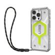UAG Husa Pathfinder Clear MagSafe iPhone 16 Pro Max Active Neon Lanyard