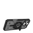 UAG Husa Pathfinder Clear MagSafe iPhone 16 Pro Max Ash/Black Stand