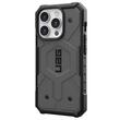 UAG Husa Pathfinder Magsafe iPhone 15 Pro Max Silver