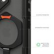 UAG Husa Plasma XTE MagSafe iPhone 17 Black/Pop Orange