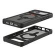 UAG Husa Plasma XTE MagSafe iPhone 17 Pro Black/Pop Orange