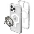 UAG Husa Plyo Magsafe iPhone 16 Pro Max Ice White Titanium Stand