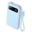 Ugreen Acumulator extern 10000mAh, 20W, USB, Type-C, Digital Display, Albastru