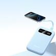 Ugreen Acumulator extern 10000mAh, 20W, USB, Type-C, Digital Display, Albastru