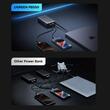 Ugreen Acumulator extern 20000mAh, 67W, Fast Charging, Digital Display, USB, Type-C, Cablu Type-C incorporat, Gri