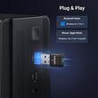 Ugreen Adaptor USB, Bluetooth 5.3, Plug & Play, Black