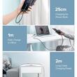 Ugreen Cablu USB la Type-C, Fast Charging 18W, 3A, 1m, Alb