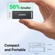 Ugreen Cititor de carduri USB catre card SD/TF, 5Gbps Negru