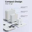 Ugreen Incarcator Retea 30W, Fast Charger, Dual Port USB-A si USB-C, GaN, QC 3.0, Albastru