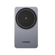 Ugreen Incarcator Wireless 2 in1 MagSafe, 15W, pentru iPhone, AirPods, design pliabil compact, Negru