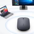 Ugreen Mouse Wireless mod dual, DPI reglabil (1000-4000), design subțire, Negru
