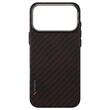 Uniq Husa Keva Edge Aramid MagClick iPhone 17 Pro Negru / Rosu