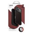 Uniq Husa Keva Edge Aramid MagClick iPhone 17 Pro Negru / Rosu