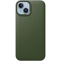 Husa iPhone 14 Nudient Thin, MagSafe, Kaki