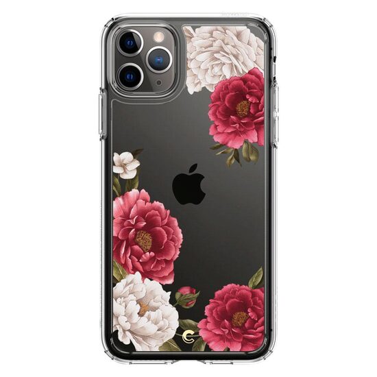 Husa iPhone 11 Pro Spigen Cyrill Cecile Series Red Floral