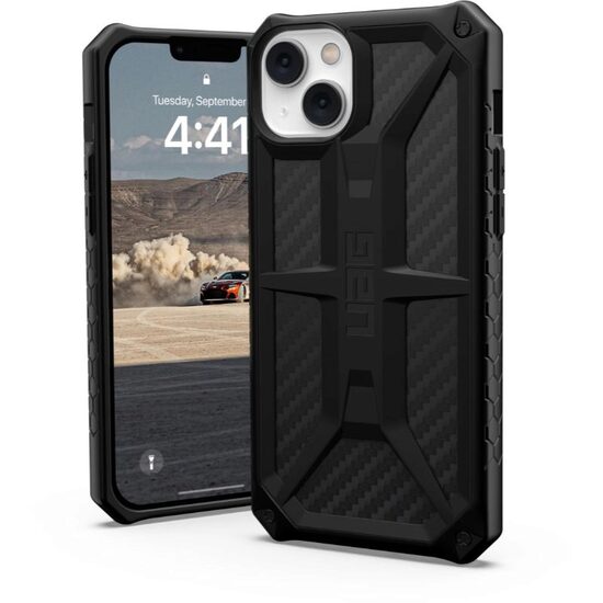 Husa iPhone 14 Plus UAG Monarch Series Carbon Fiber
