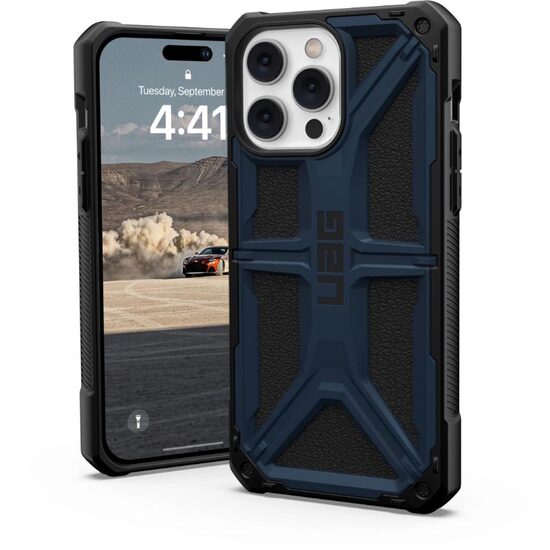 Husa iPhone 14 Pro Max UAG Monarch Series Mallard, military drop tested