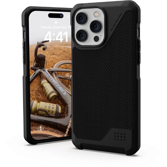 Husa iPhone 14 Pro Max UAG Metropolis LT Magsafe Kevlar Black