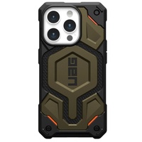 UAG Husa Monarch Pro iPhone 15 Pro Kevlar Element Green
