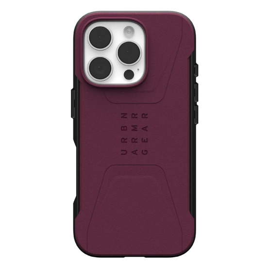 UAG Husa Civilian Magsafe iPhone 16 Pro Bordeaux