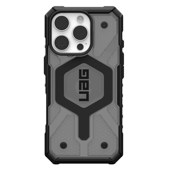 UAG Husa Pathfinder Clear MagSafe iPhone 16 Pro Max Ash