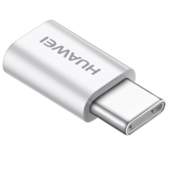 Adaptor Original Type-C la MicroUSB Huawei AP52 White